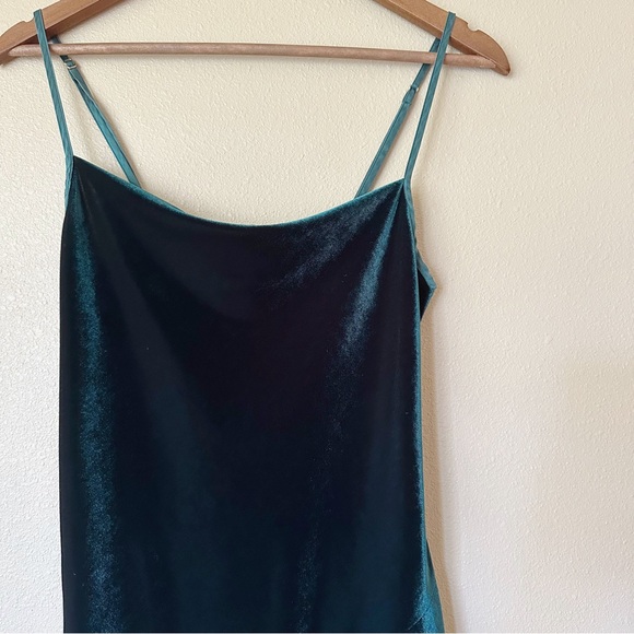 Amanda Uprichard Green Velvet Ansonia Dress - Picture 5 of 9